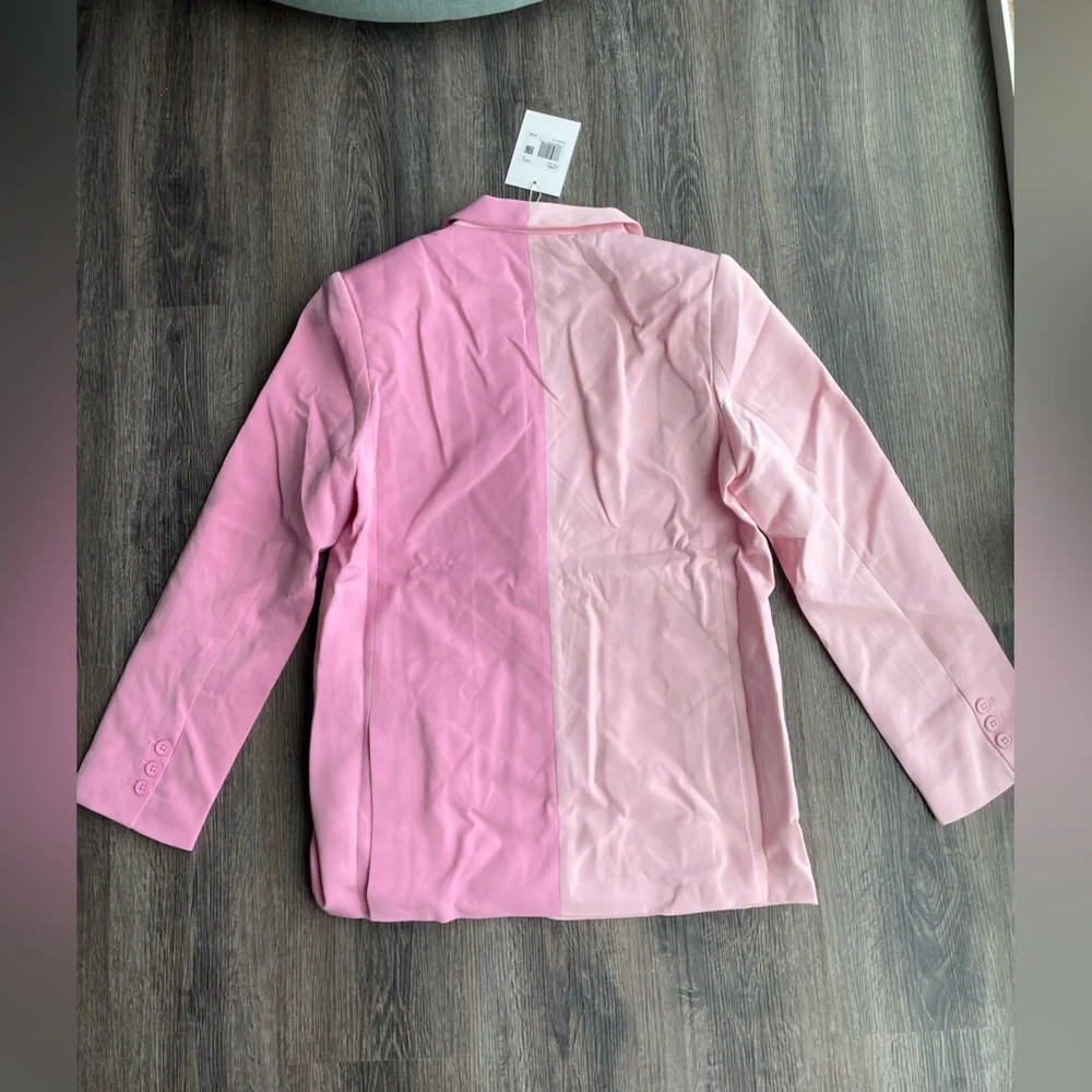NWT Endless Rose Colorblock Blazer - Picture 7 of 8